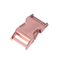 Metal Side Release Schnalle - Rose Gold (20 mm)