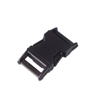 Metal Side Release Schnalle - Schwarz (19 mm)