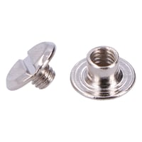 Chicago Screw Nickel Plated 4 x 5 mm