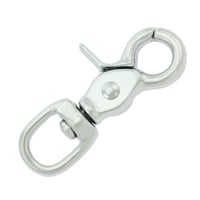 Chrome Plated Clip Snap Hook 65 mm - Ø 11 mm