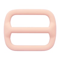 Luxe Silicone Tri Glide Rose 25 x 4 mm