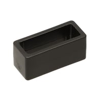 Plastic Passant Ring 17 mm Black