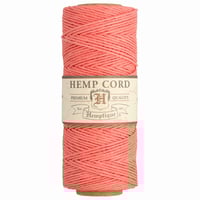Sunset Coral - 1mm - Hemp Rope by Hemptique (62.5 meter)