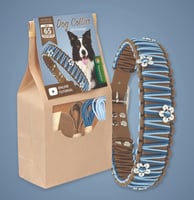 DIY Kit "Poseidon" - Make your own BioThane Dog Collar