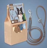 DIY Kit "Poseidon" - Make your own BioThane Dog Leash - 1.70 m