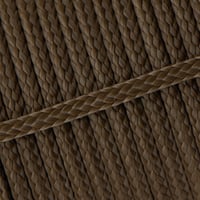 Chocolate Brown PPM Cord - Ø 4mm. (Flat/coreless)