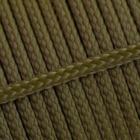 Military Green PPM Cord - Ø 4mm. (Flat/coreless)