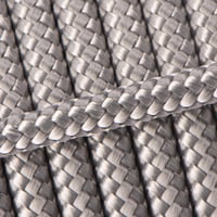 Shiny Silver PPM Cord - Ø 8mm