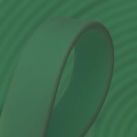PVC Extra Thick Coated Webbing 'Dunkelgrün' 25 mm