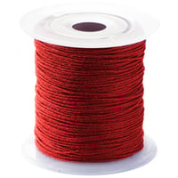 Rouge - Cordon Métallique pour bijoux - 1mm