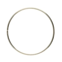 8 cm Macramé Metal Circle Ring
