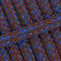 Aubergine Rôtie & Bleu Électrique Mix | PPM D.B | Ø 8mm