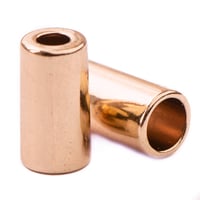 Cord End 'Rose Gold' 6 mm. (1 piece)