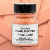 Rose Gold - Angelus Pearlescent Leather Paint - 29.5 ml (1 oz.)