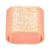 Rose Gold with Structure 10 mm Cord Tube