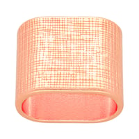 Rose Gold with Structure 10 mm Cord Tube