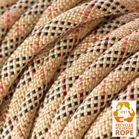 Tartan Beige (rPET) - Dog Leash Rope - Ø 8mm