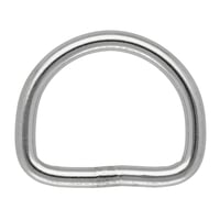 Edelstahl D-Ring - 1 | 10 | 50 | 100 Stücke