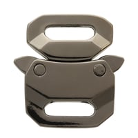 15mm Gun Metal Safe Lock Buckle (Large)
