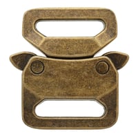 25mm - Antique Brass Metal Safe Lock Buckle