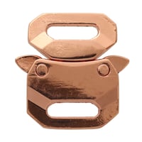 15mm Rose Gold Metal Safe Lock Buckle (Large)