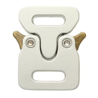 14 mm - Silver / Antique Brass Metal Safe Lock Buckle
