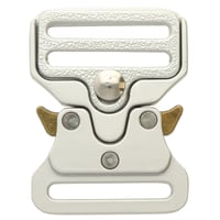 32 mm Silver Adjustable Metal Safe Lock Buckle