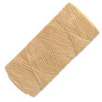 Sand #382 - 1.00 mm - Braided Linhasita Waxed Polyester Cord (PE)