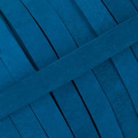 Lanière en cuir graissé Sapphire Bleu de 10 mm (cuir Pull-Up) par mètre