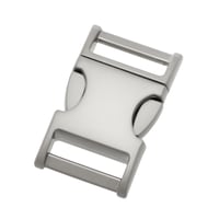 ZINC-MAX Zinc Buckle Satin 19 mm (3/4") 