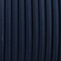 Bleu de minuit - Cordon Élastique 6 mm