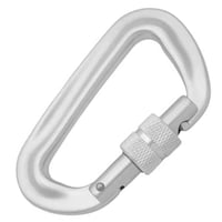 Aluminium Silver Carabiner 80 x 45 mm