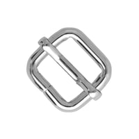 Square Steel Slide Buckle  16 mm