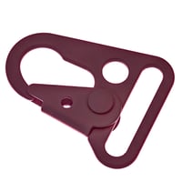 Schlingenclip 38 mm - Maroon Silikon