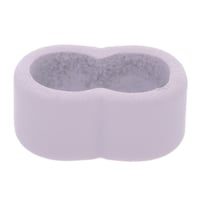 Lila 10 mm Petit curseur double