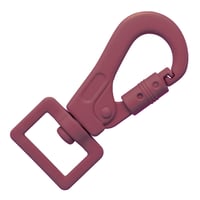 Maroon Snap Hook Lock 70 mm - ⧄ 20 mm