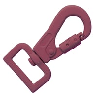 Maroon Snap Hook Lock 70 mm - ⧄ 25 mm