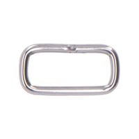 Stainless Steel 20 x 3 mm Square Ring
