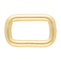 Square Ring 'Gold' 20 x 4 mm