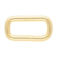 Square Ring 'Gold' 25 x 4 mm