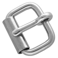 Boucle de Ceinture à Rouleau Acier Inoxydable 20 x 3 mm