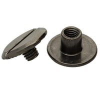 Chicago Screw Gun Metal 6 x 4 mm