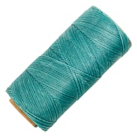 Teal #229 - 0,75 mm - Linhasita Gewachstes Polyester Cord (PE-3)