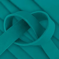 Teal 40 mm Greased Leather Strap - ca. 200 cm