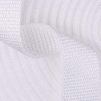 White 15 mm Lite Webbing