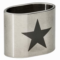 Stainless Steel Cord Tube 'Star' 20 mm