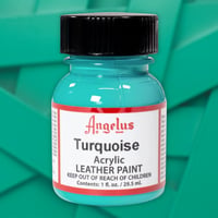 Turquoise - Angelus Acrylic Leather Paint - 29.5 ml (1 oz.)