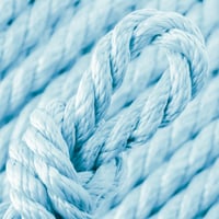 Baby Blue PPM Twisted Rope - Ø 10mm