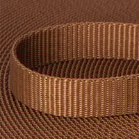 Brown 10mm Heavy Webbing