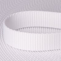 White 10mm Heavy Webbing